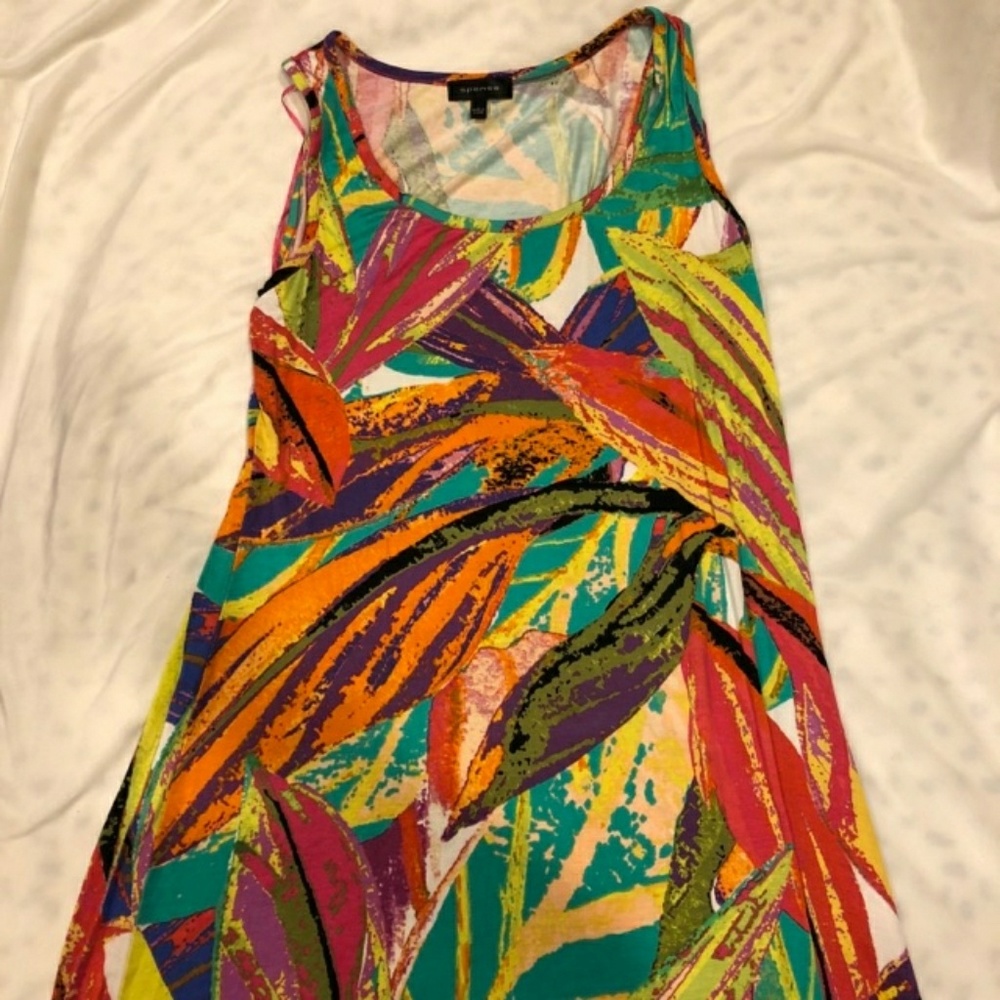 Colorful Tropic Dress